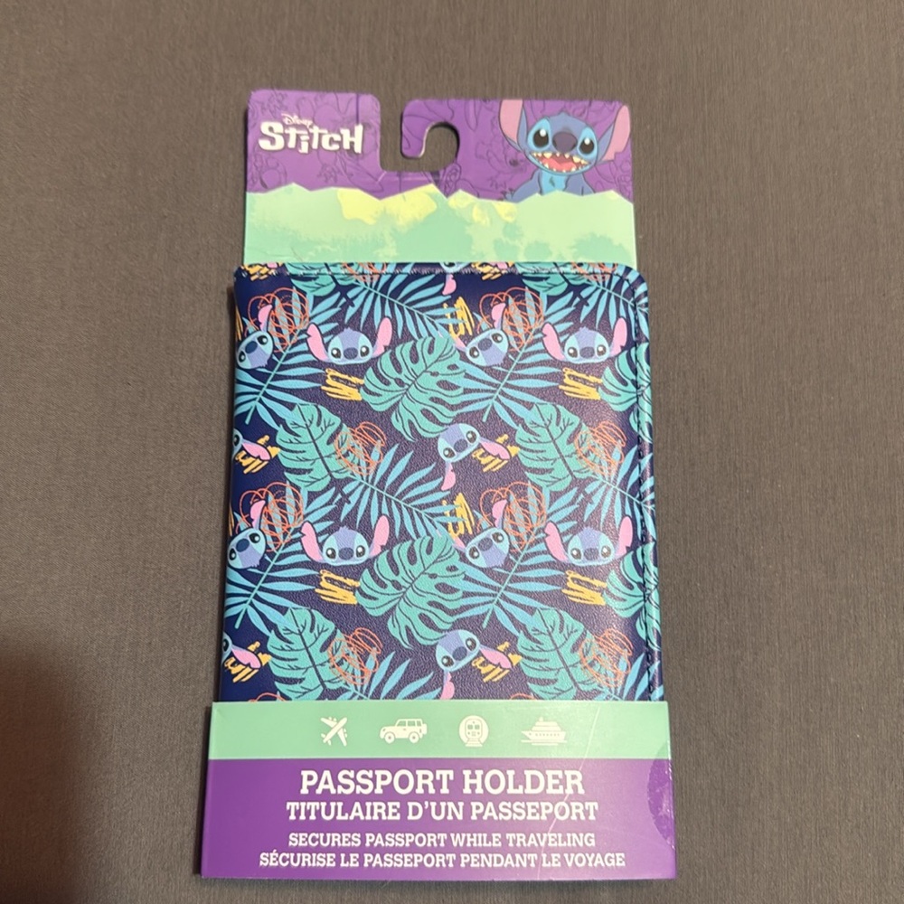 Disney Stitch Hawaiian Passport Holder - Picture 6 of 9